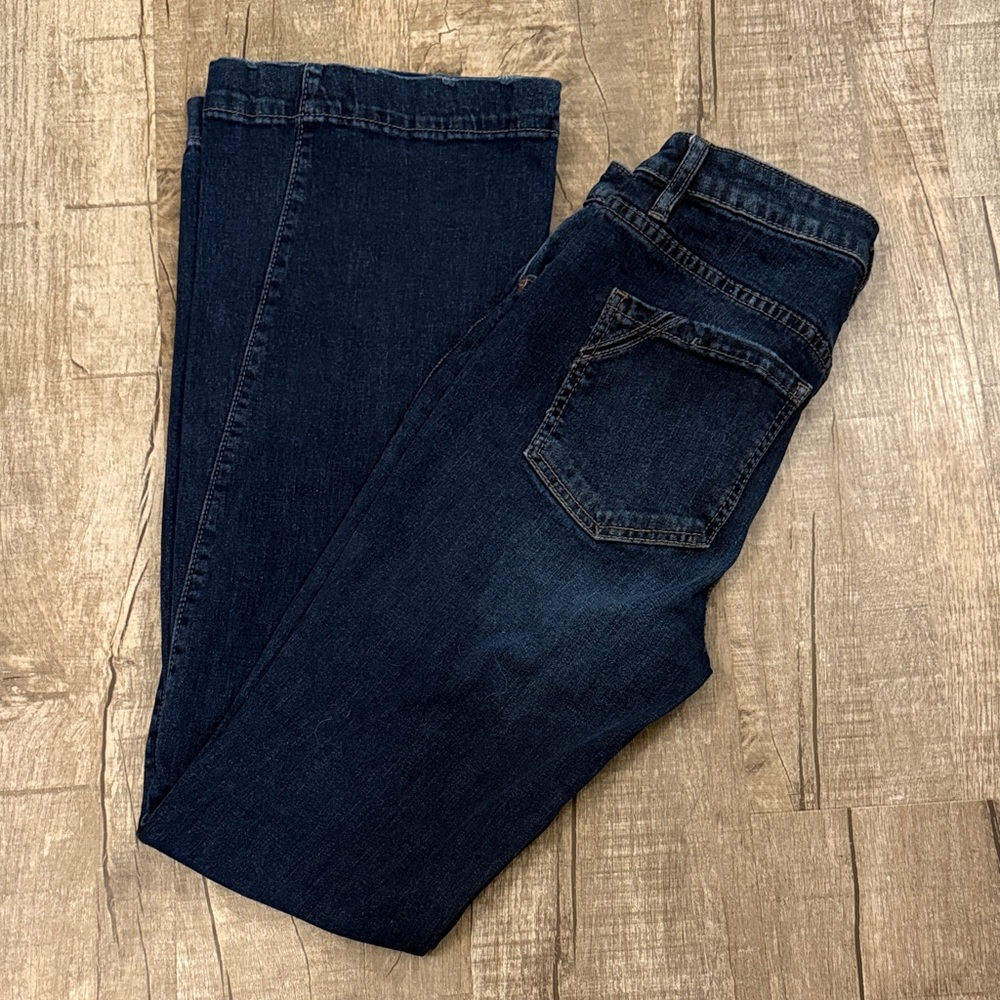 Shyanne Dark Wash Blue Flare Jeans
